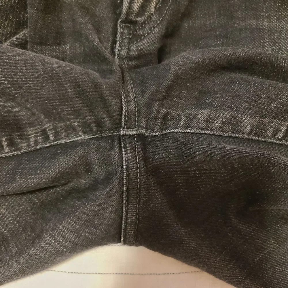 Moussy Vintage Fremont Skinny Black Jeans Size 26